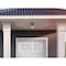 Westinghouse Fixture Ceiling Outdr SemiFlush-Mount 60W Schoolhous 9In Txt, Black Clear Sd Glass 6120900 - alternate 4